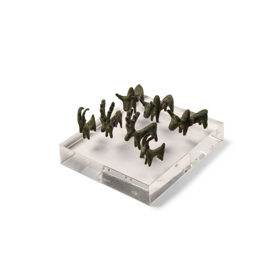 Amlash Miniature Animal Figurine Group