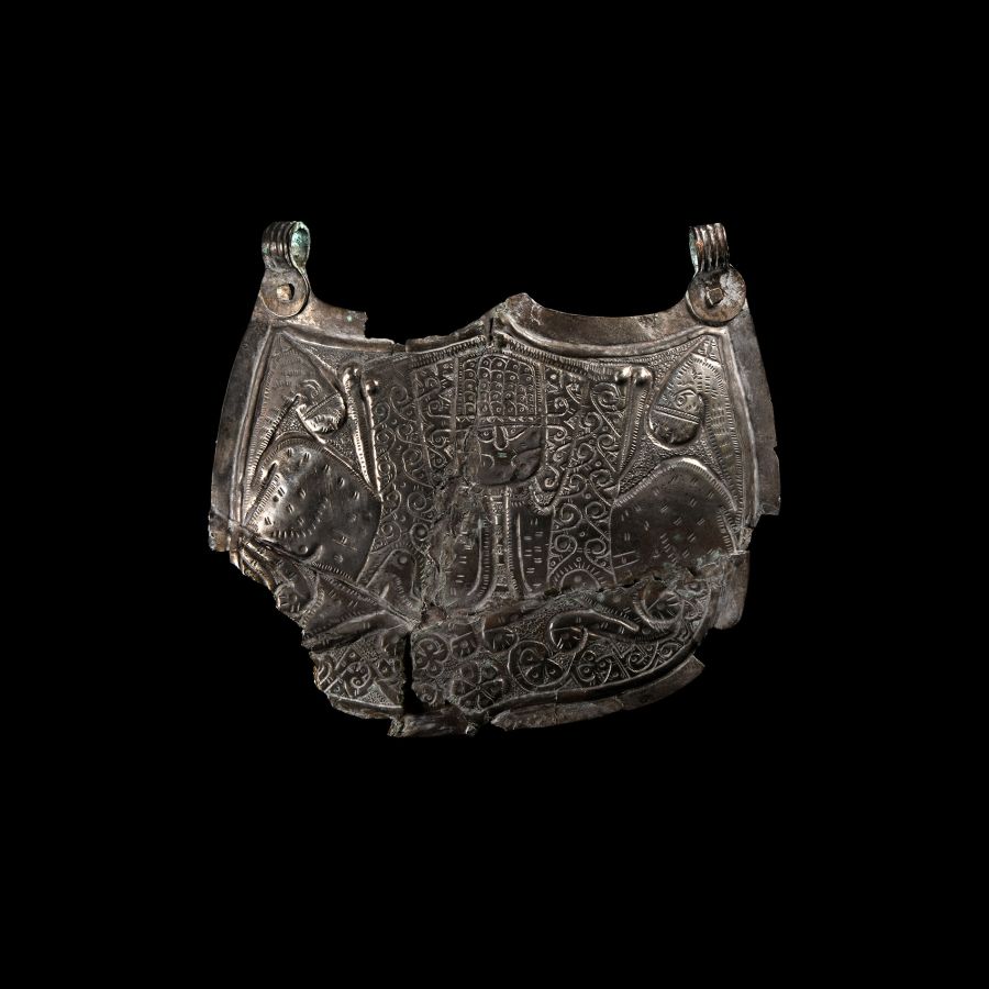 Ghurid Silver Pectoral with Animals