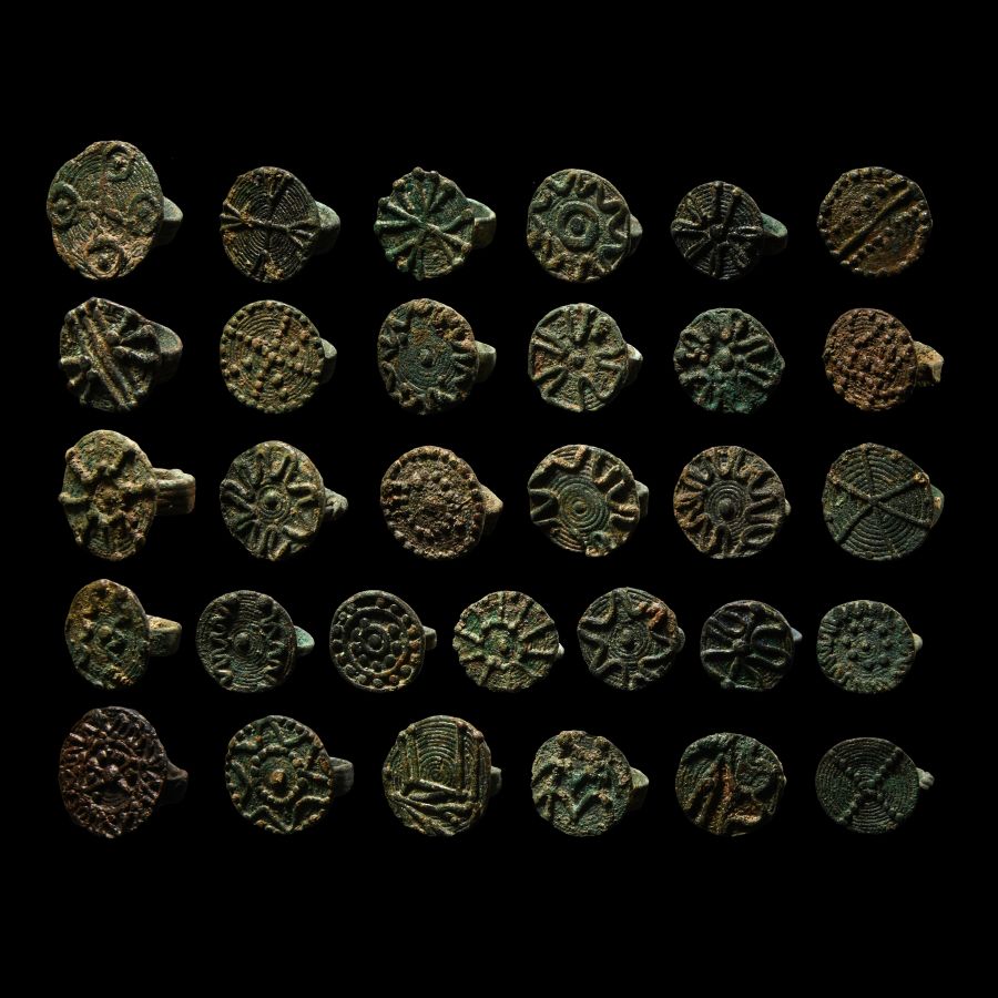 Amlash Bronze Ring Collection