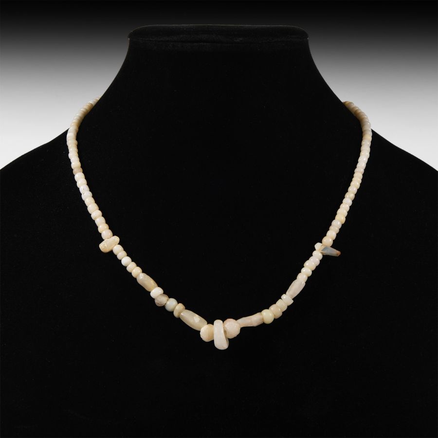 Western Asiatic Stone Bead Necklace