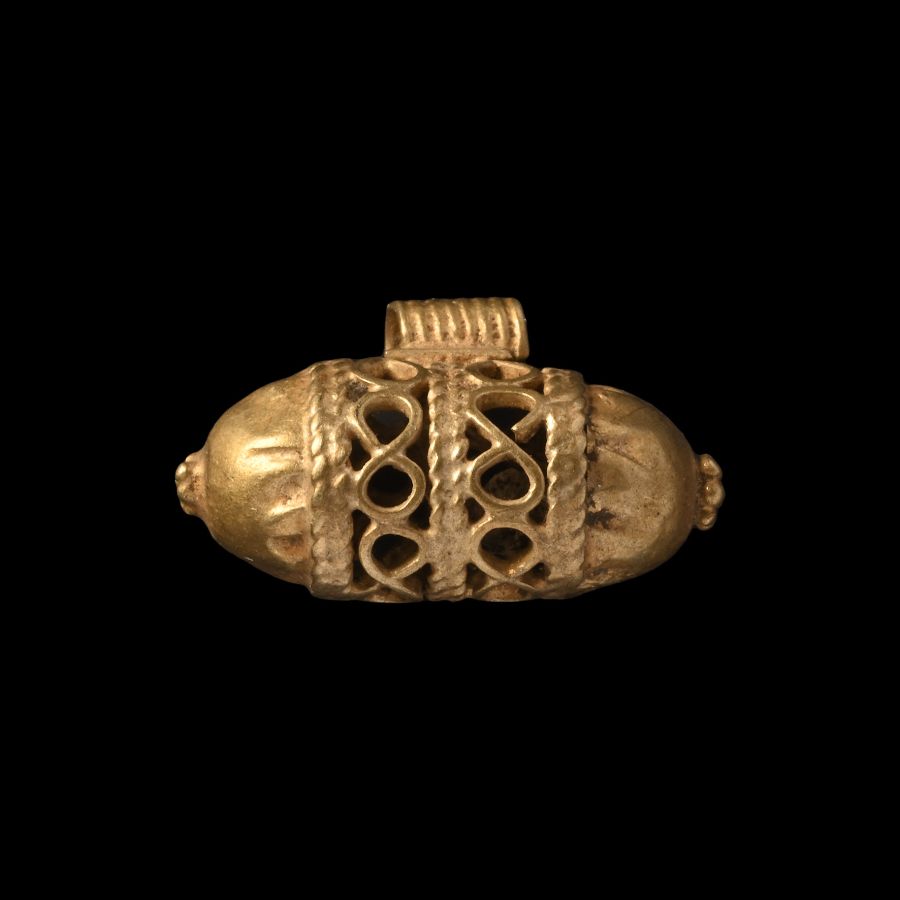 Byzantine Gold Openwork Pendant