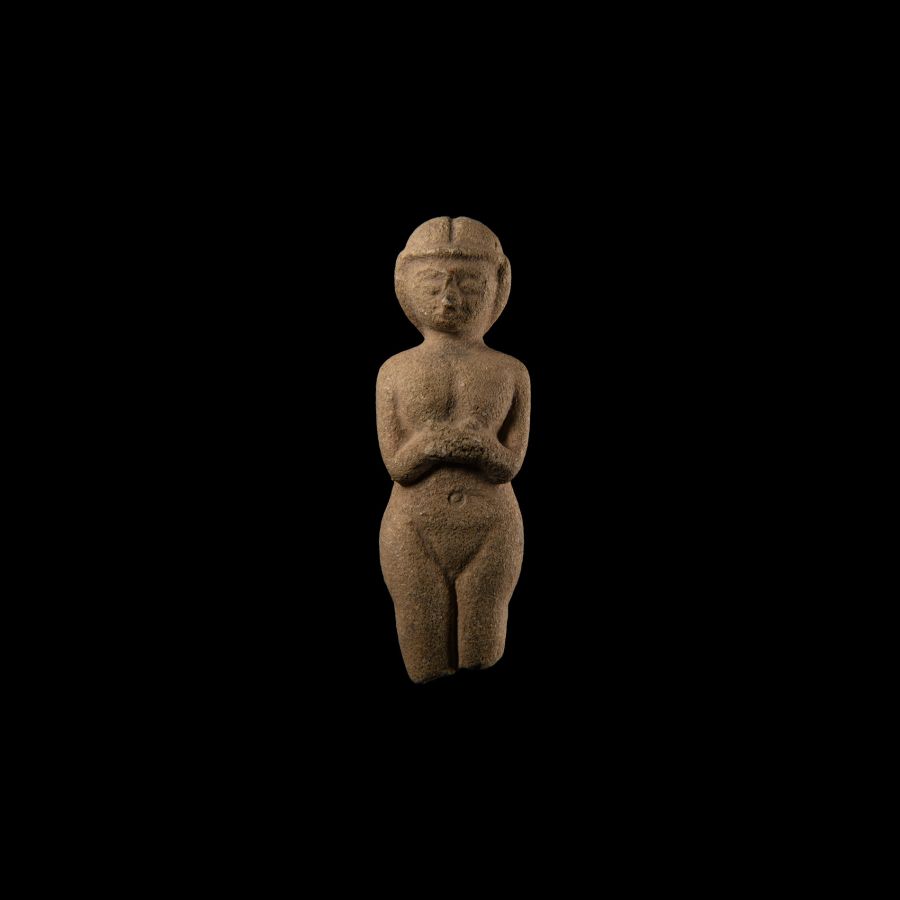 Trans-Jordan Alabaster Astarte Figure