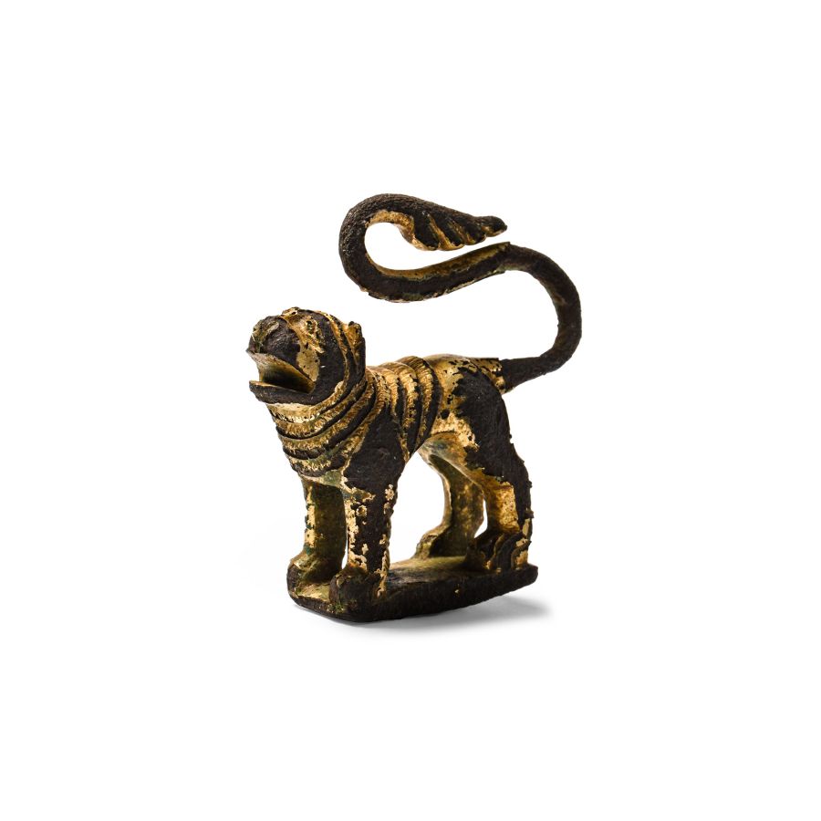 Medieval 'The Navestock' Gilt Heraldic Lion