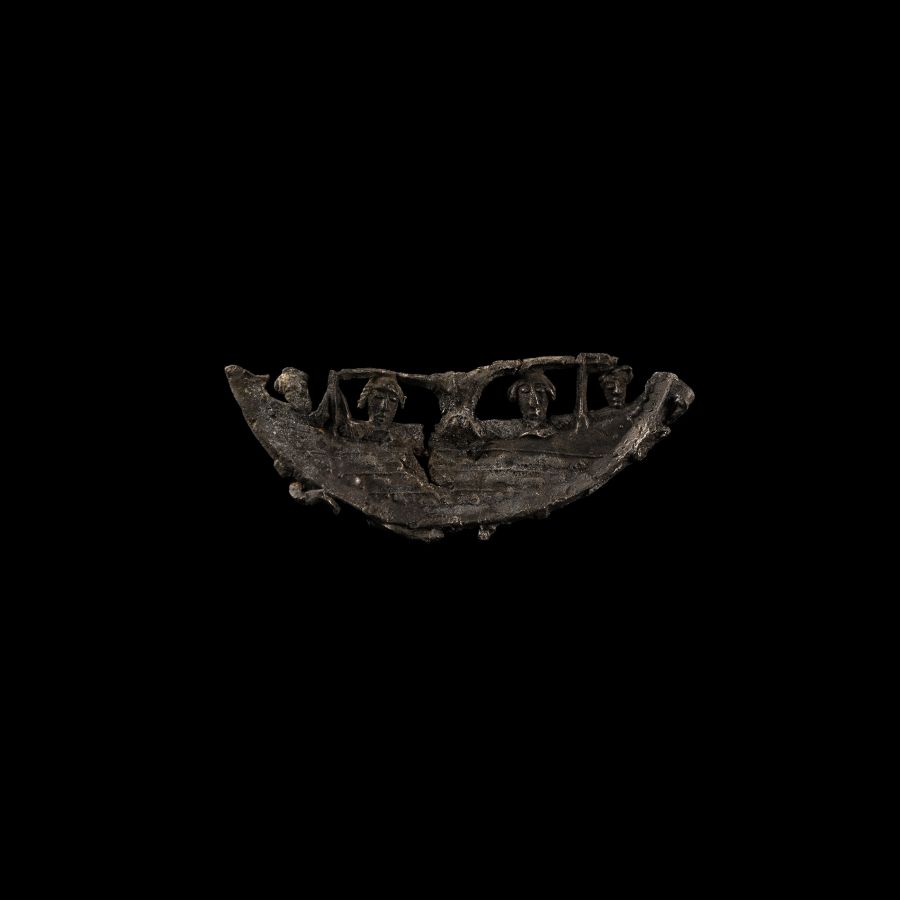Medieval Published 'Thames' Pewter Pilgrim's Badge