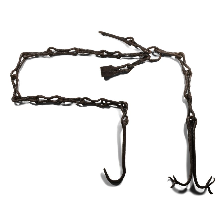 Saxon 'Sutton Hoo' Type Iron Cauldron Chain