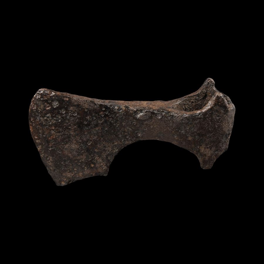 Viking Age Iron Bearded Axehead