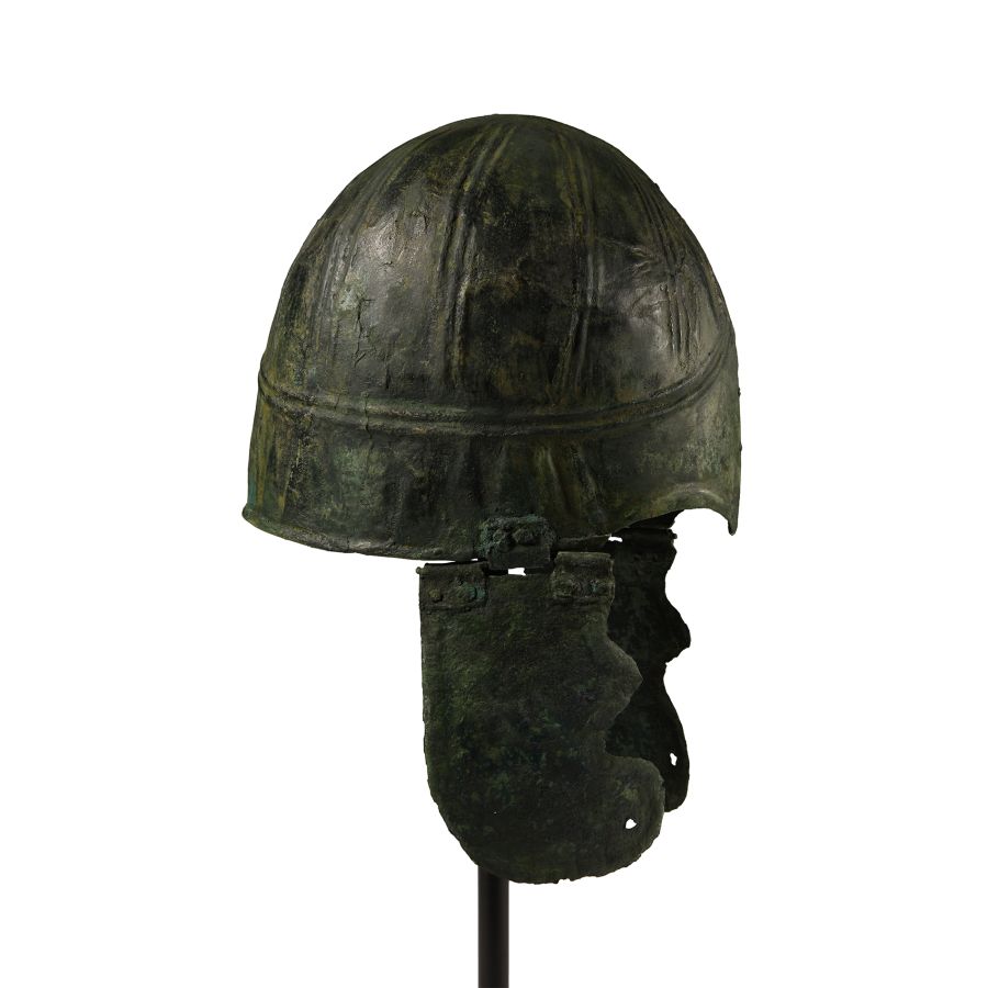 Pseudo-Illyrian Chalcidian Variant Bronze Helmet