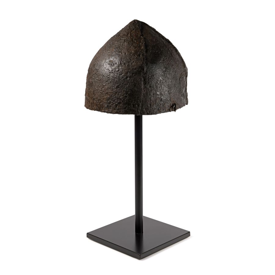 Norman or Viking Period Iron Four-Plate Helmet
