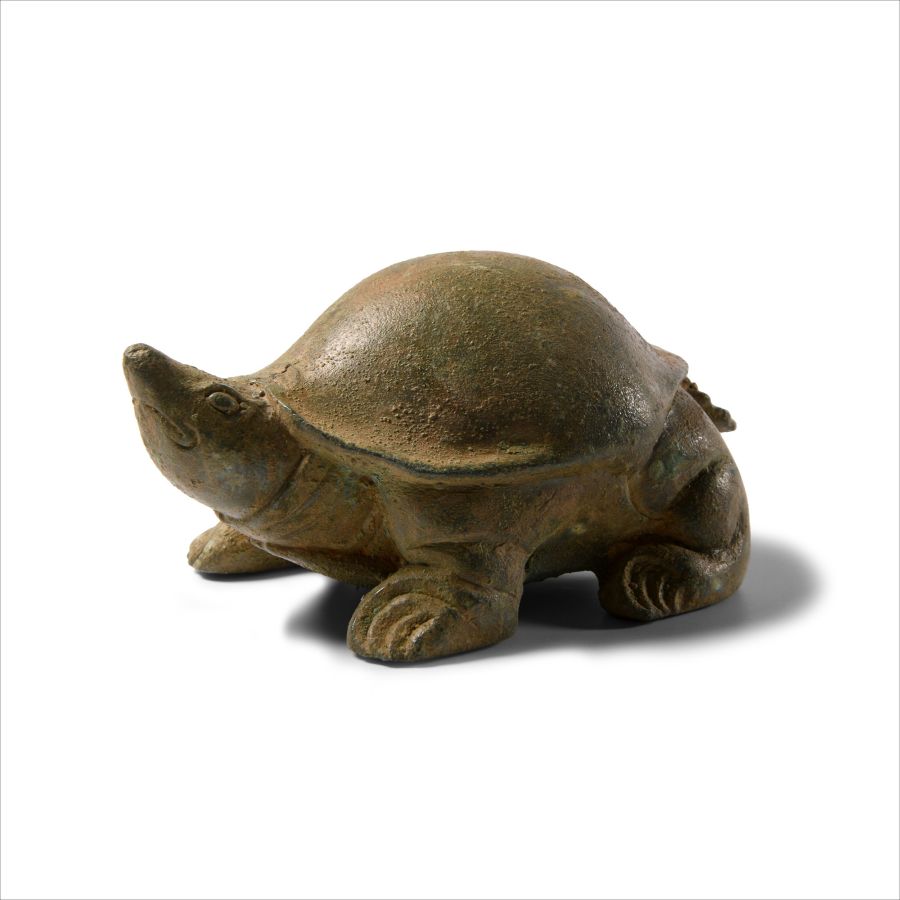 Chinese Han Style Bronze Turtle