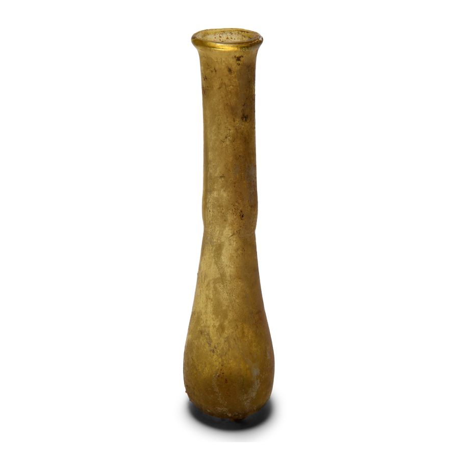 Roman Pale Green Glass Unguentarium