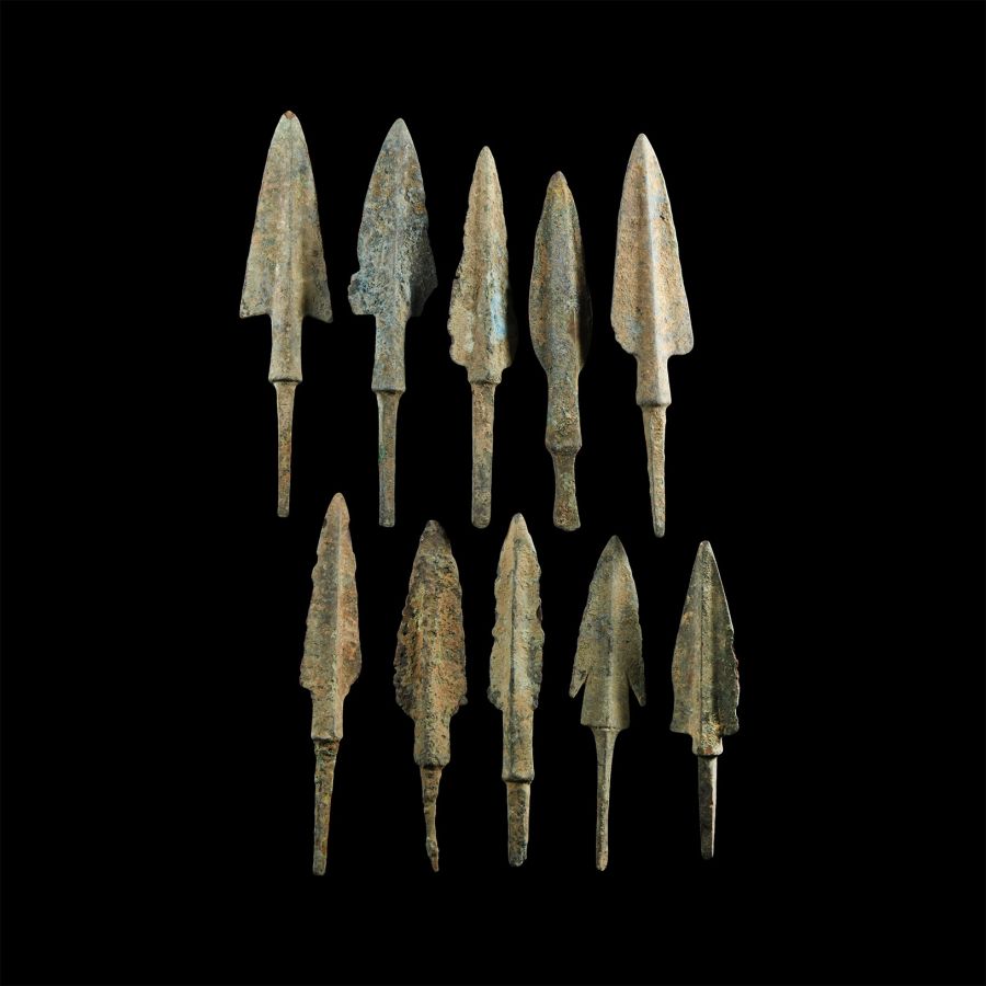 Luristan Bronze Arrowhead