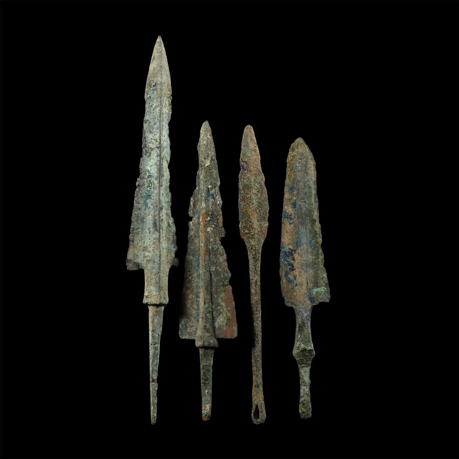 Luristan Bronze Arrowhead Group