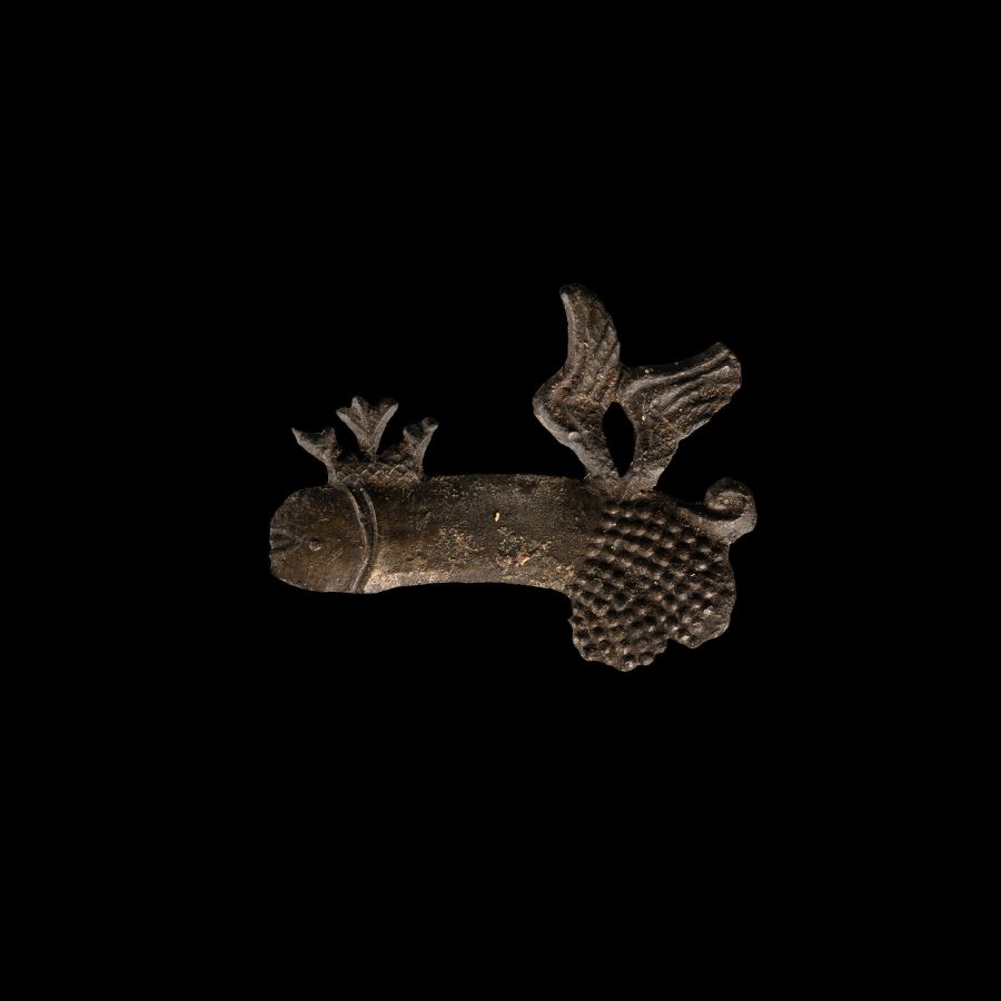 Medieval Pewter Phallic Retainer's Badge