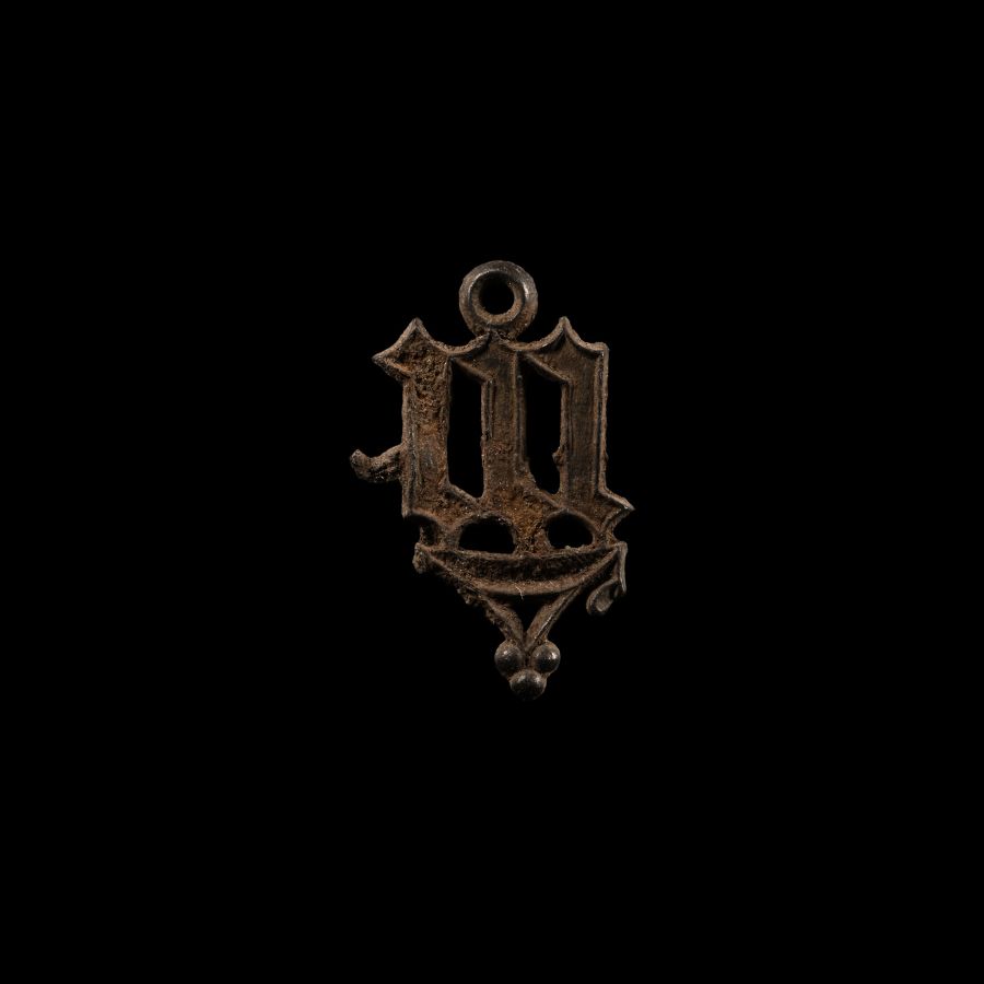 Medieval Pewter Pilgrim's Badge for Maria