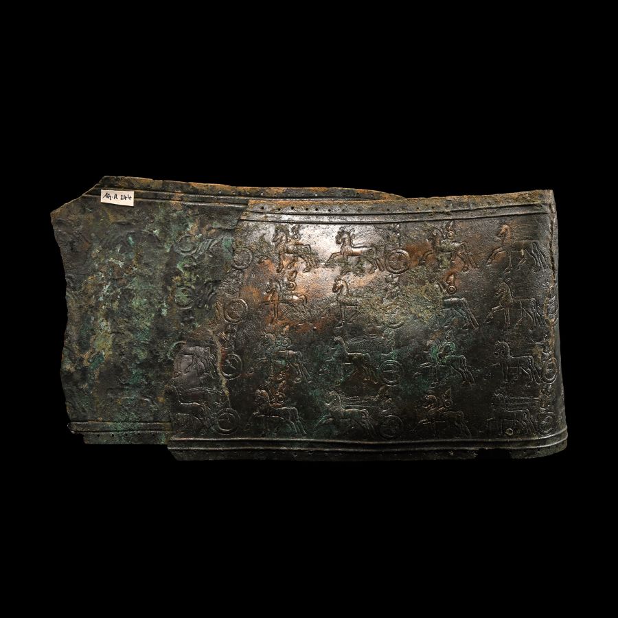Neo-Assyrian 'Axel Guttmann' Bronze Belt Section Group