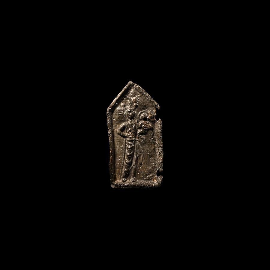 Medieval Pewter Pilgrim Badge of the Virgin Mary