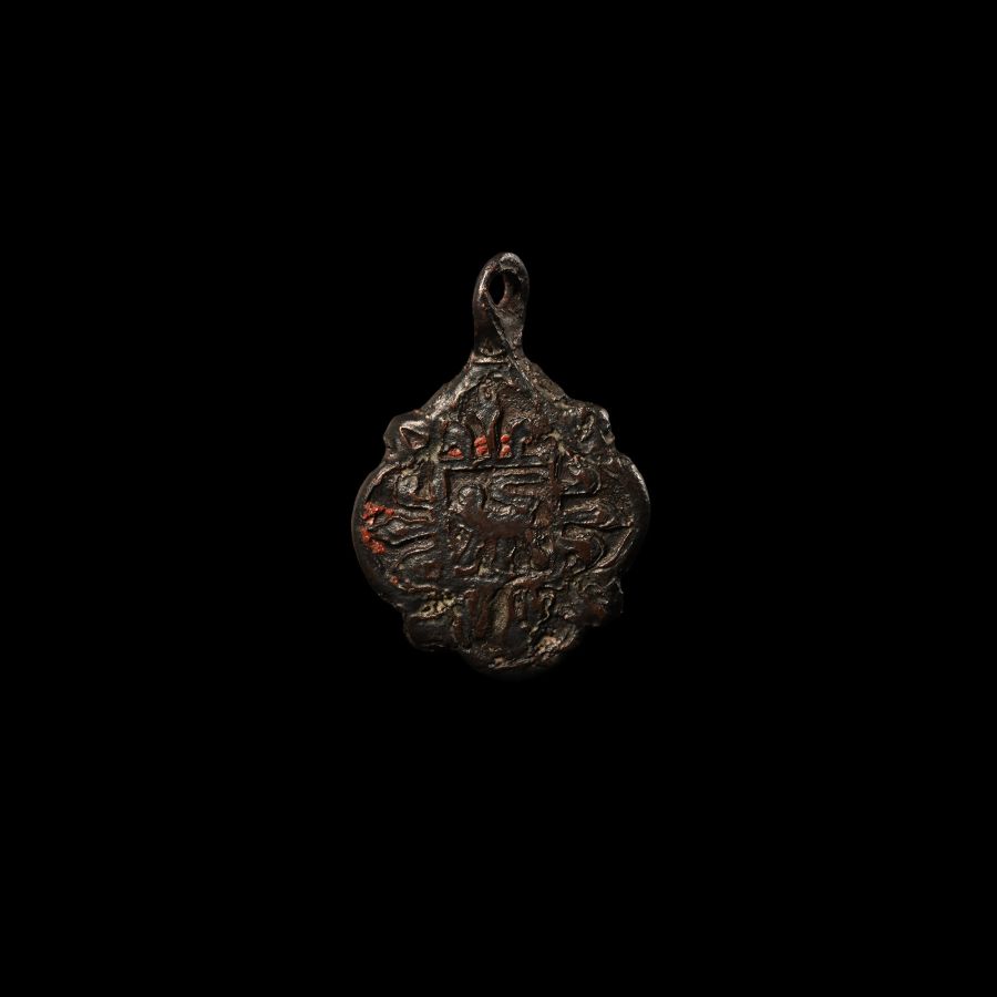 Medieval Knight's Heraldic Horse Harness Pendant