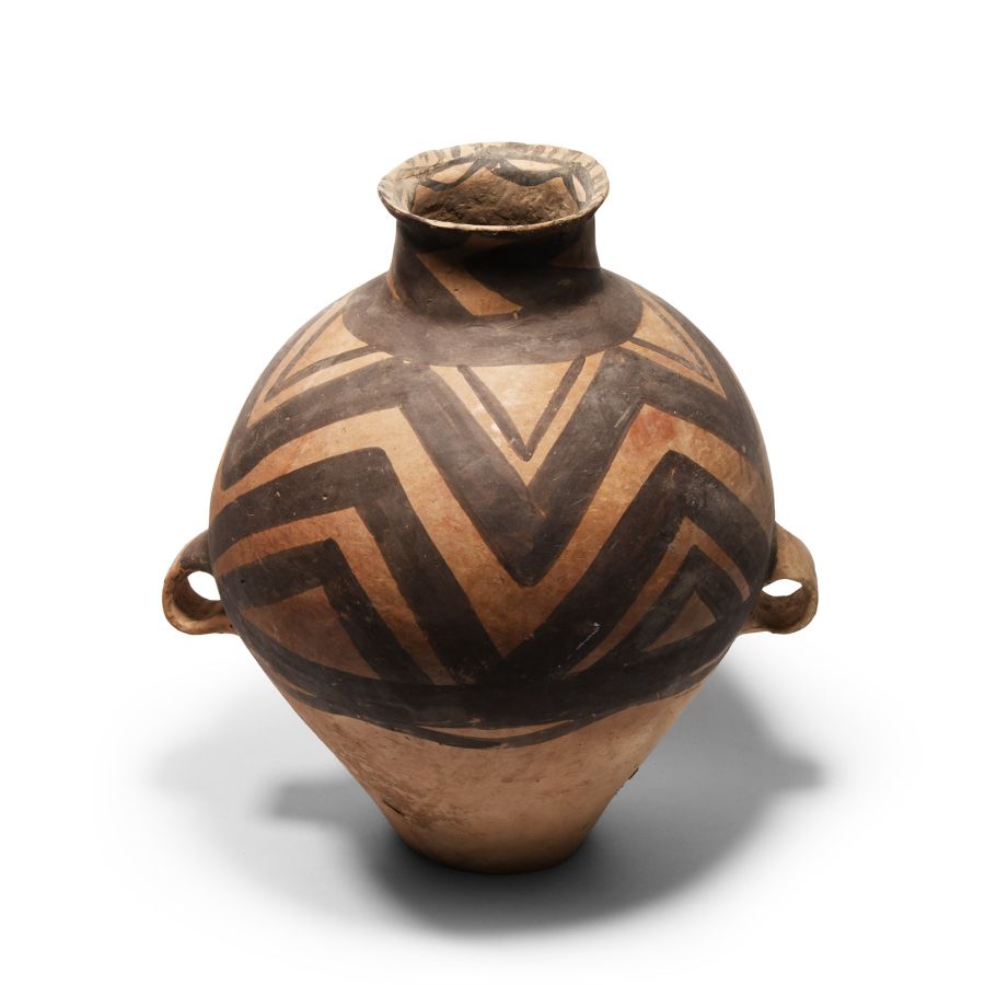 Chinese Neolithic Painted Ceramic Jar