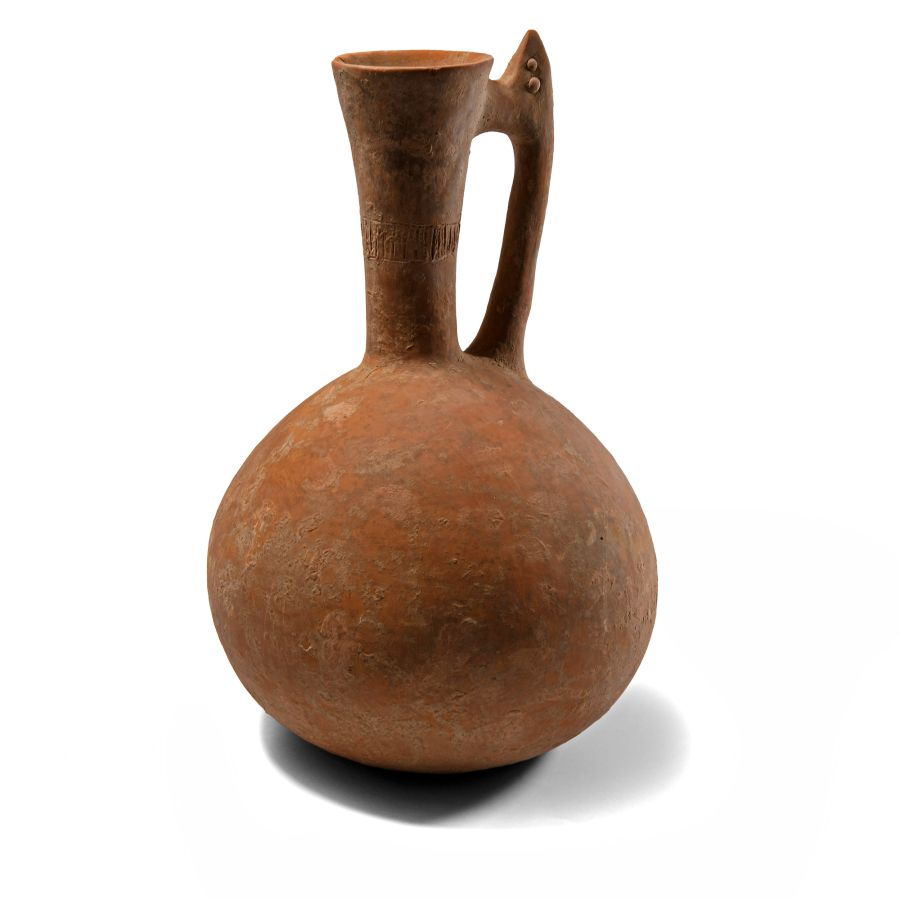 Amlash Terracotta Flagon