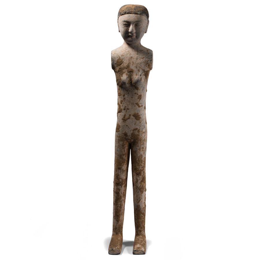 Chinese Han Terracotta Stick Man