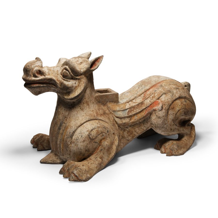 Chinese Tang Terracotta Dragon