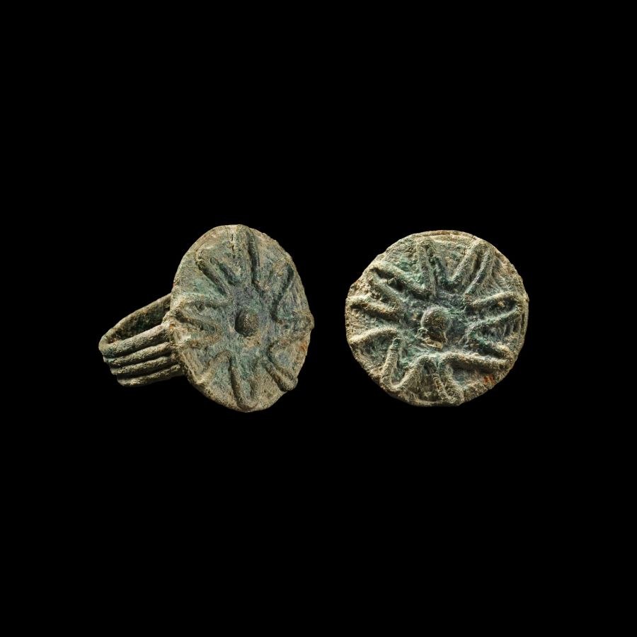 Amlash Decorated Bronze Ring