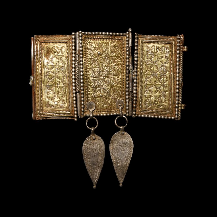 Roman Silver-Gilt Military Belt Plate Group for an Elite Imperial Officer