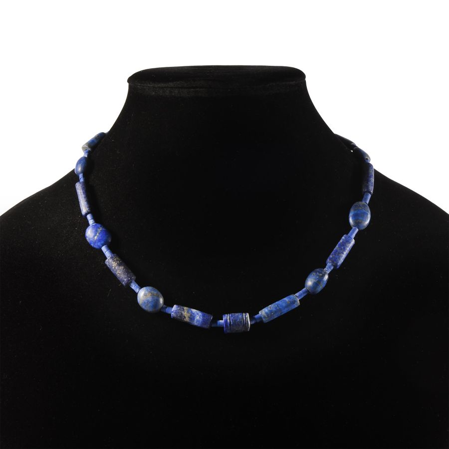 Bactrian Style Lapis Lazuli Bead Necklace String