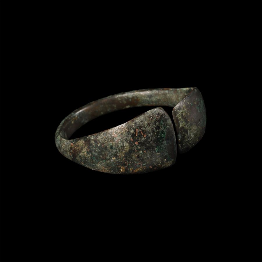 European Bronze Age Bracelet with Flared Terminals