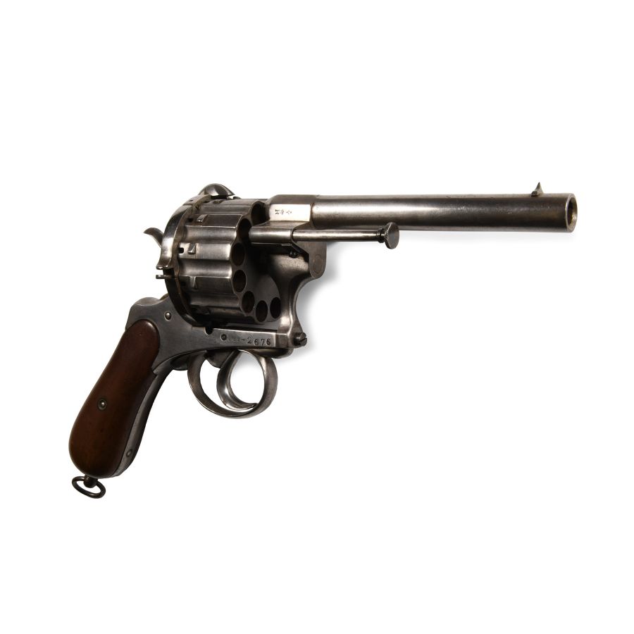 Belgian Simonis 12 Shot Pinfire Revolver