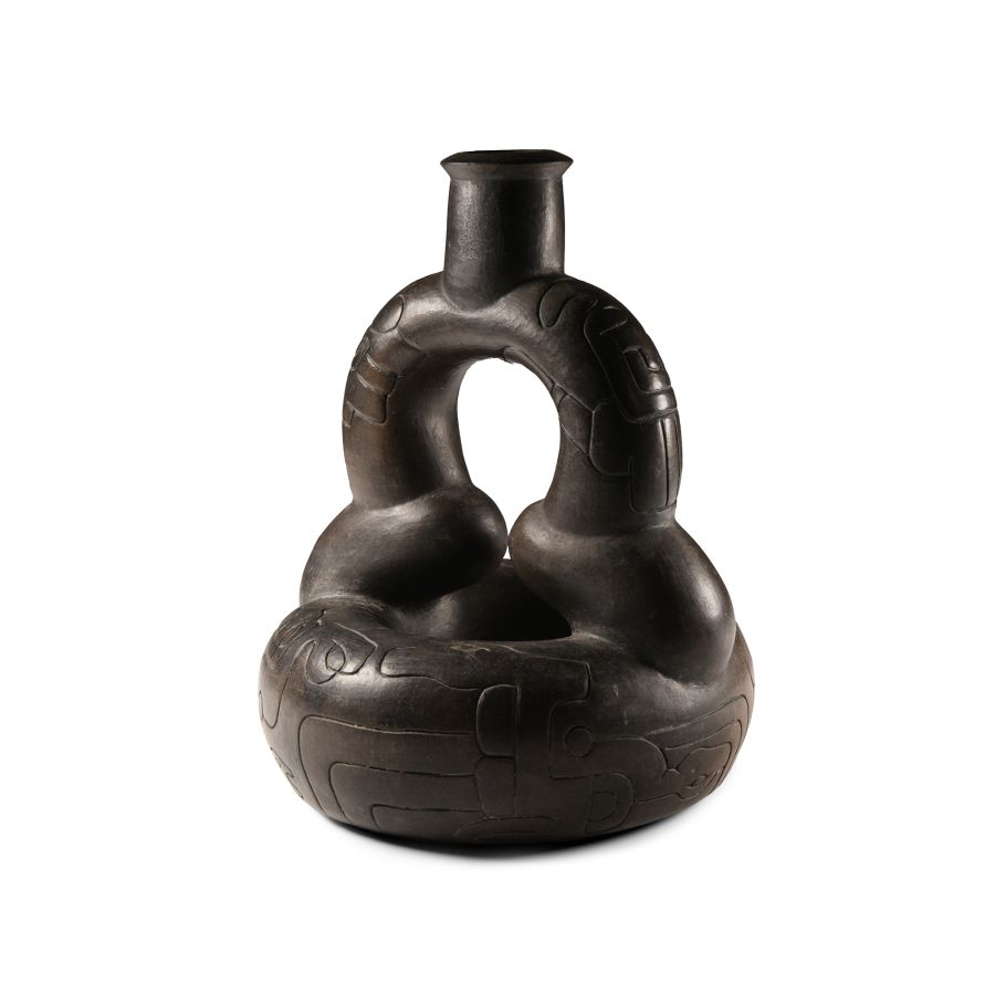 Moche Replica Stirrup Vessel
