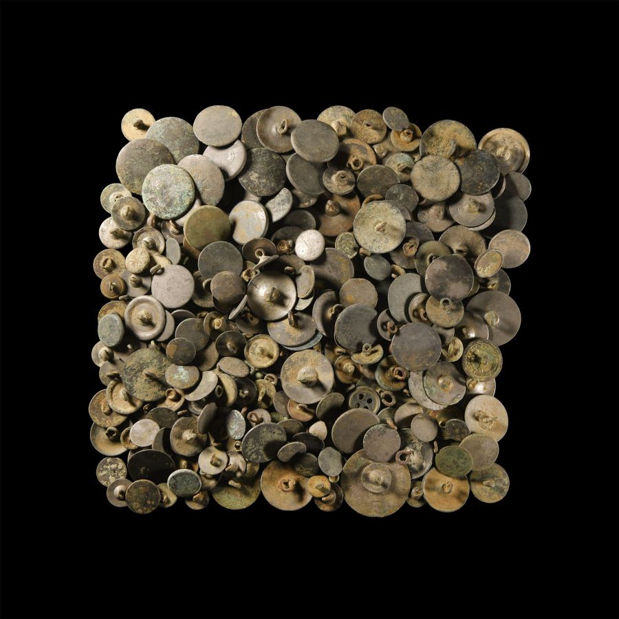 Post Medieval Bronze Button Group