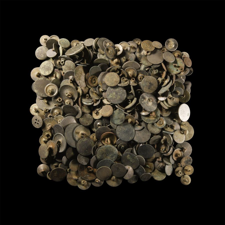 Post Medieval Bronze Button Group