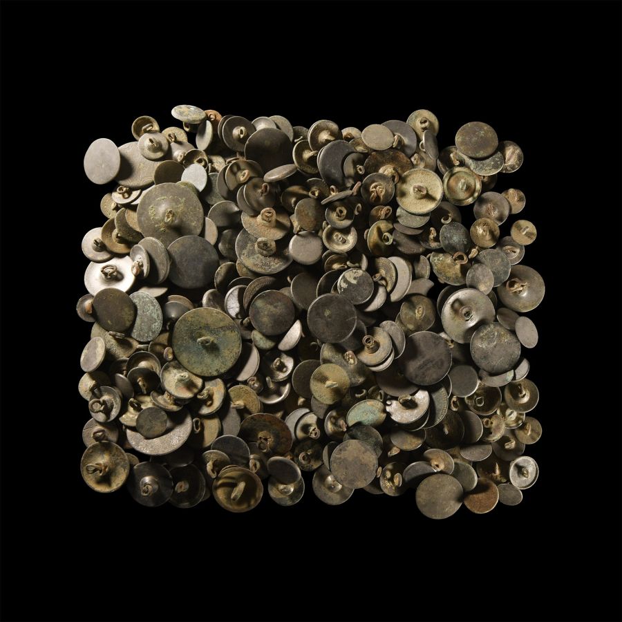 Post Medieval Bronze Button Group