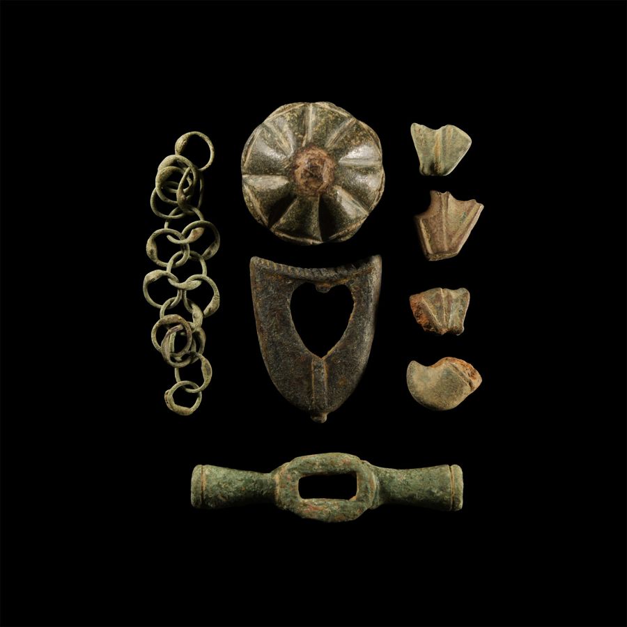 Medieval Bronze Artefact Group