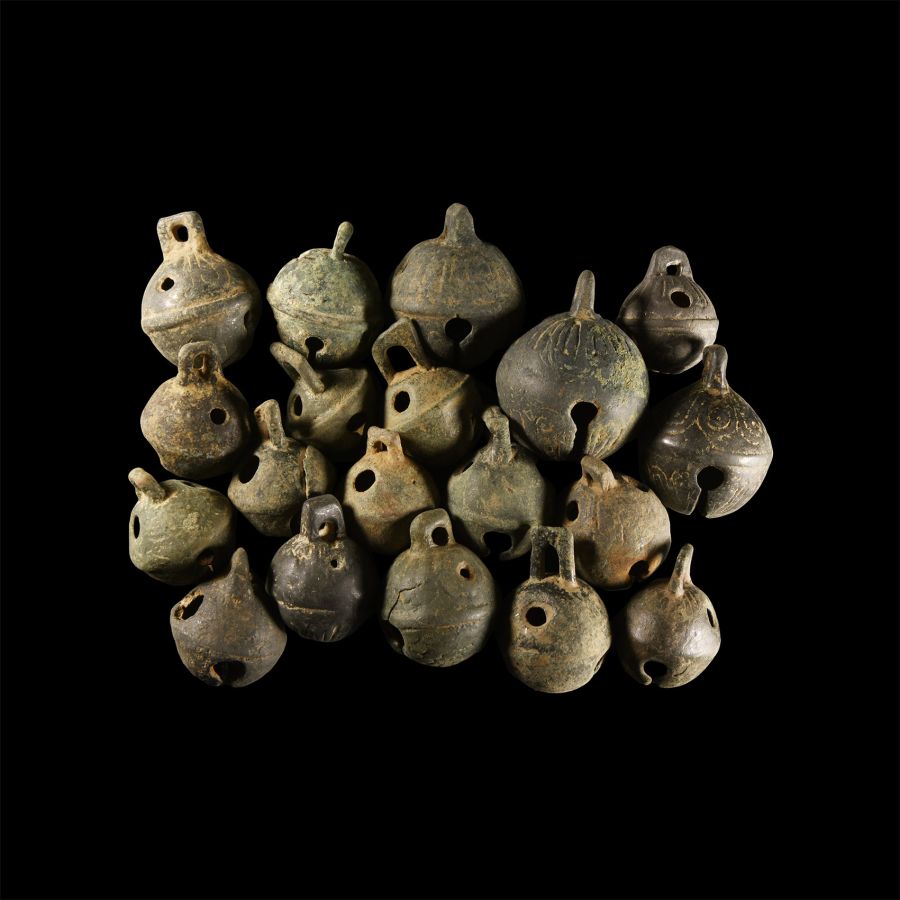Post Medieval Bronze Crotal Bell Collection