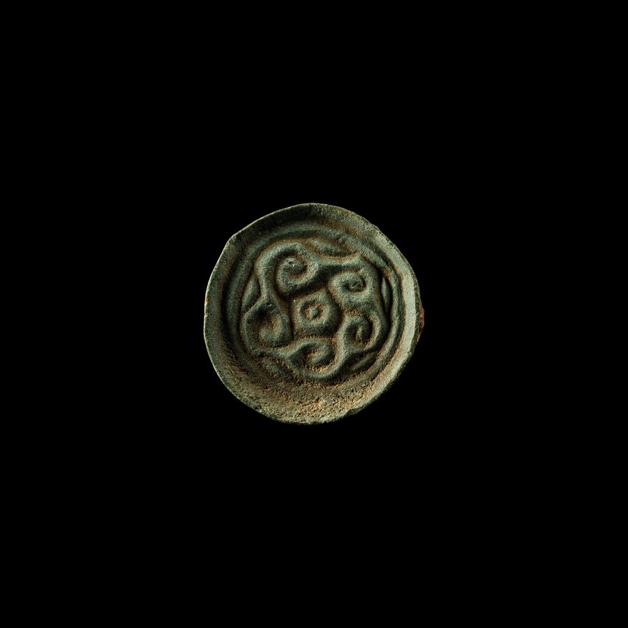 Anglo-Saxon Bronze Saucer Brooch