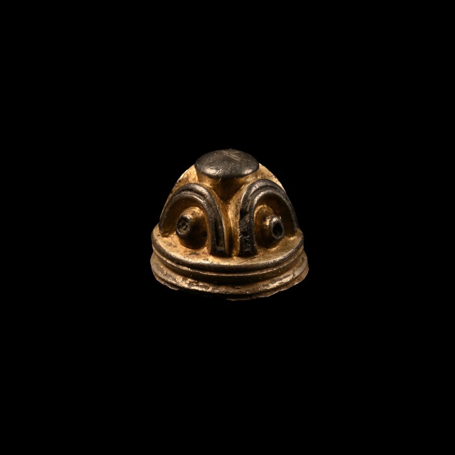 Pre-Viking Silver-Gilt Scabbard Mount