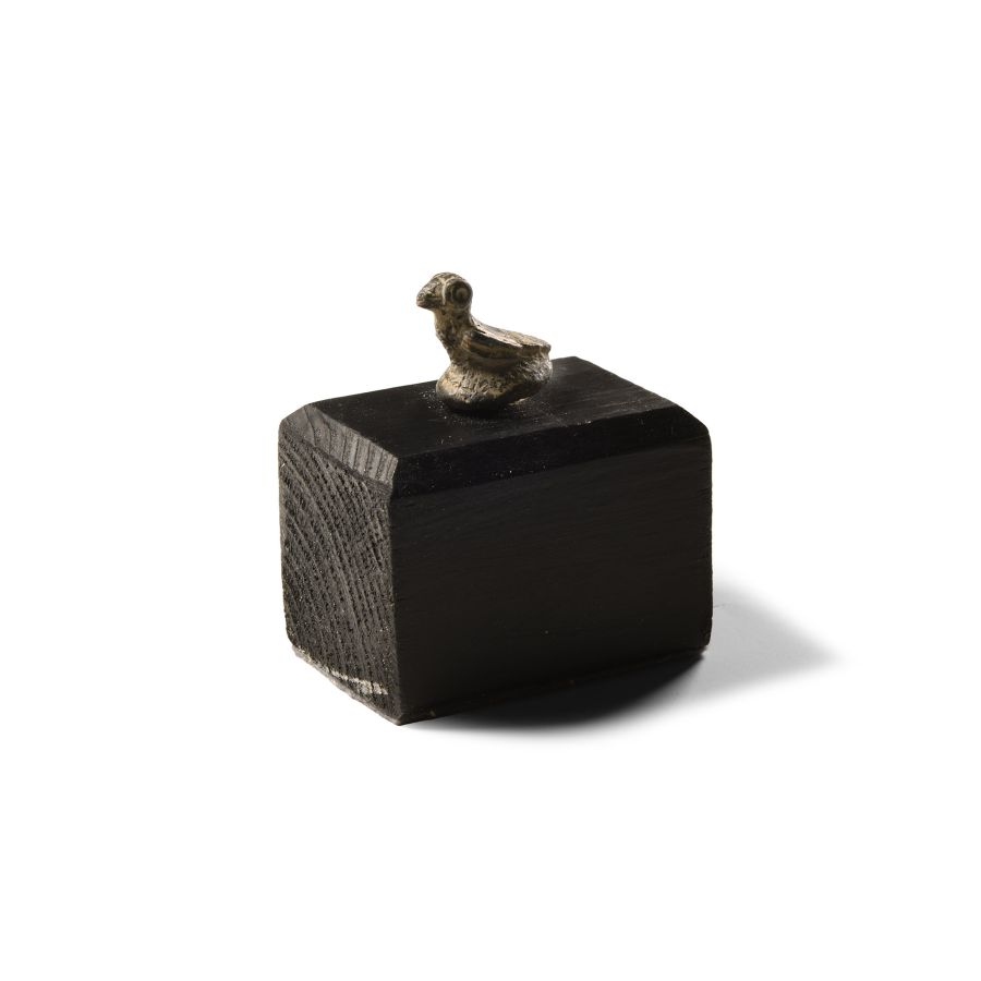 Greek Bronze Owl Finial
