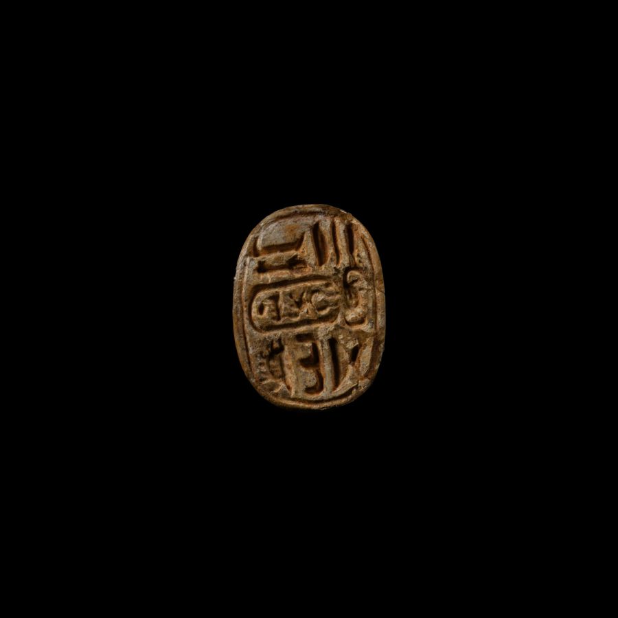 Egyptian Steatite Scarab