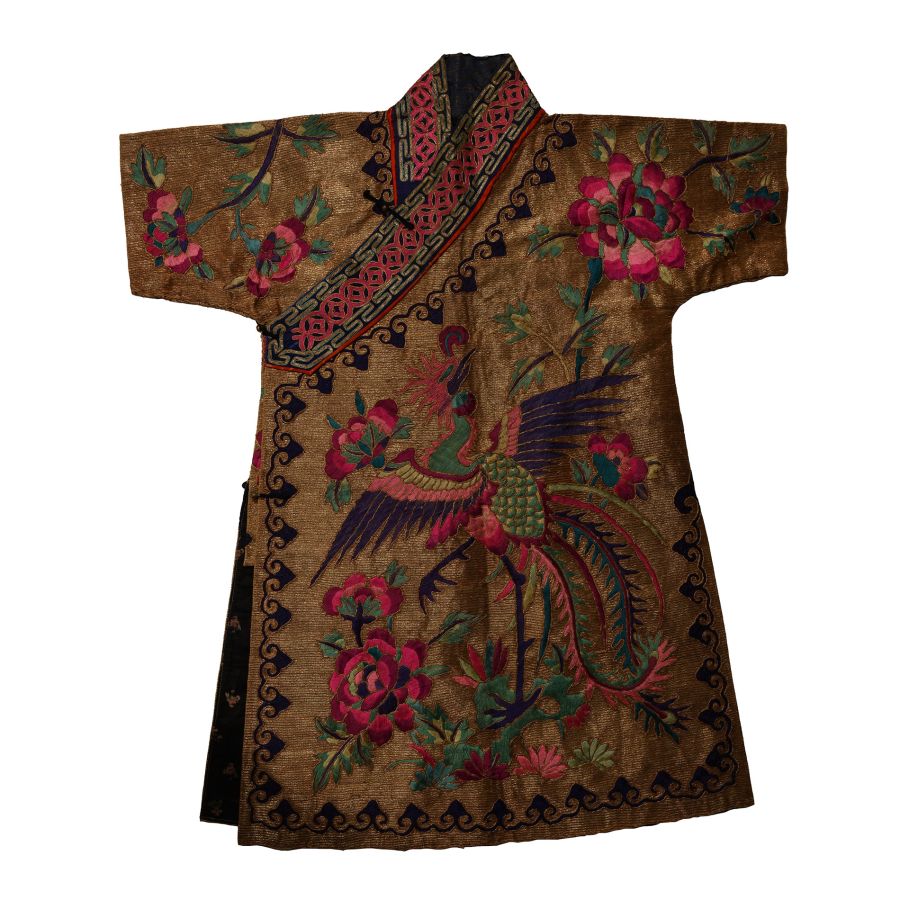 Sino-Tibetan Embroidered Chupa Robe