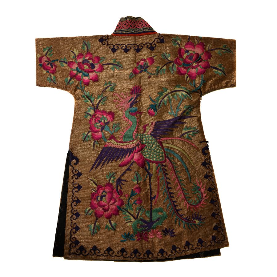 Sino-Tibetan Embroidered Chupa Robe