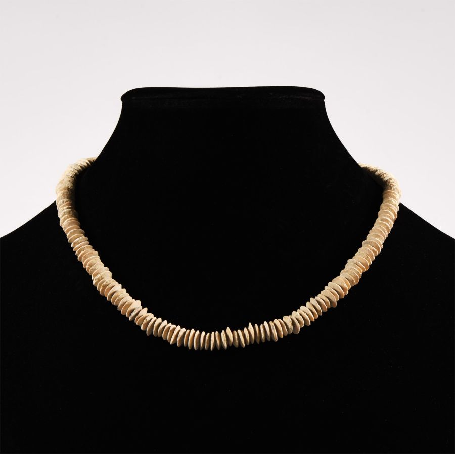 Mesopotamian Alabaster Disc Necklace Bead Group