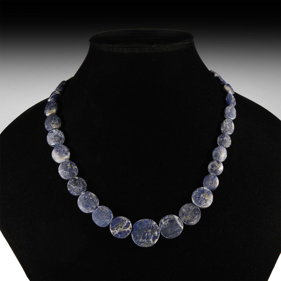 Natural History - Lapis Lazuli Bead Necklace