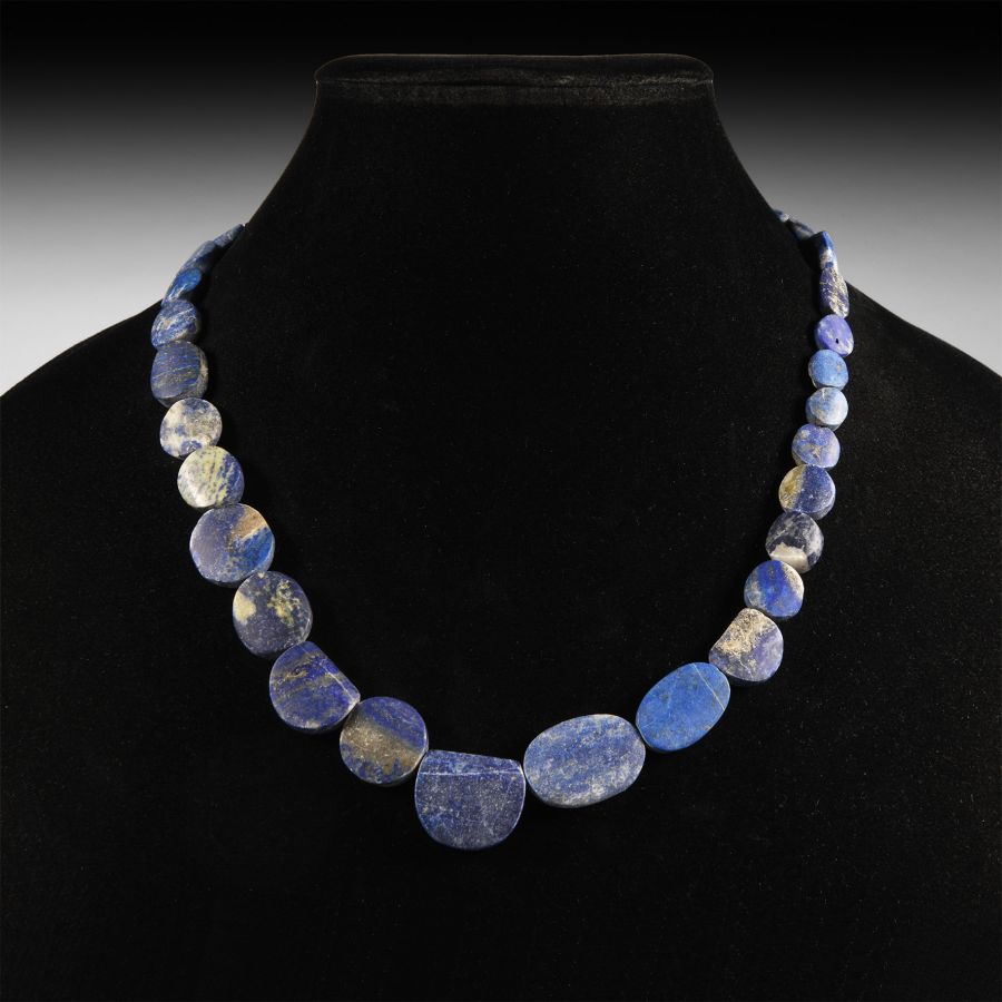 Lapis Lazuli Bead Necklace