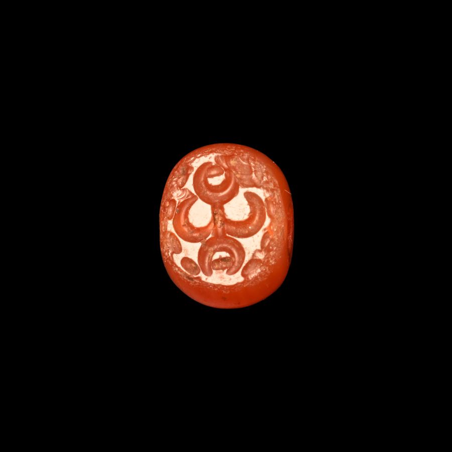 Sassanian Carnelian Stamp Seal