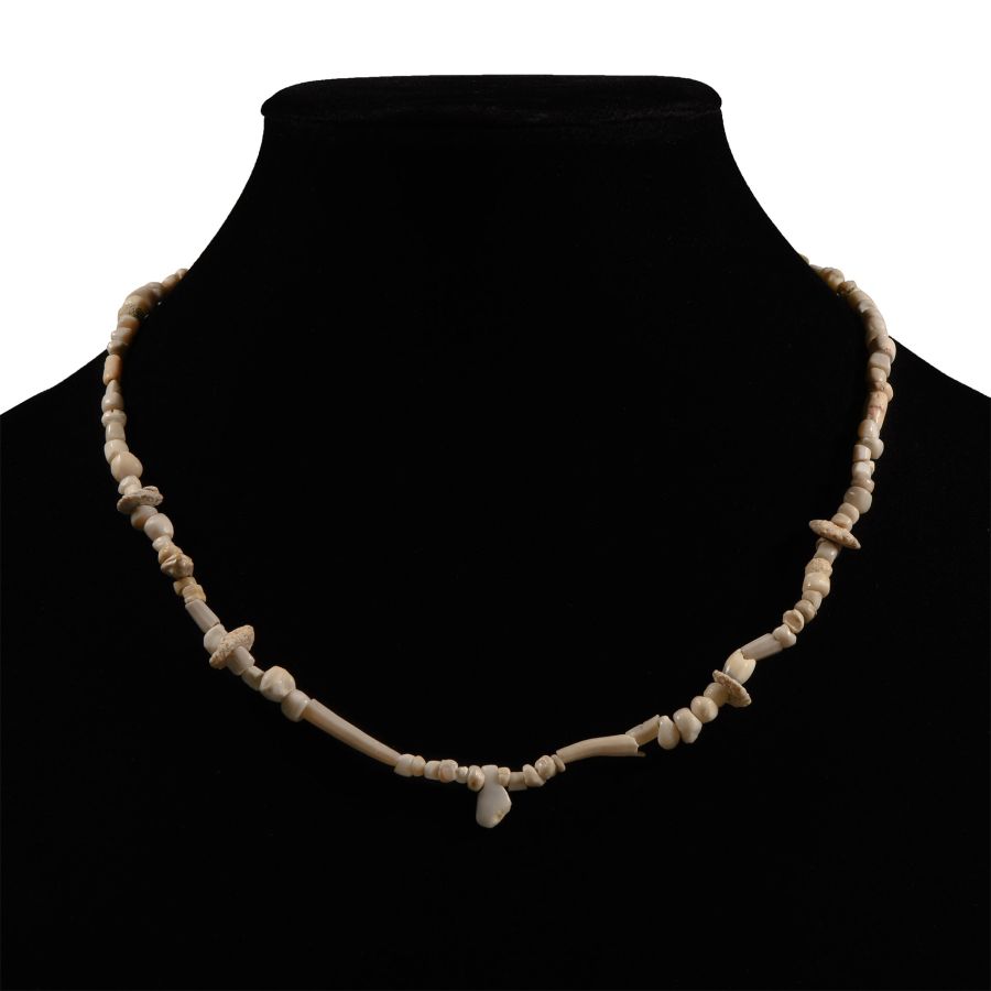 Western Asiatic Stone and Other Bead Necklace String