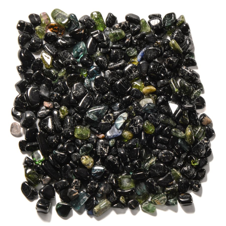 Natural History - Polished Green Tourmaline Group