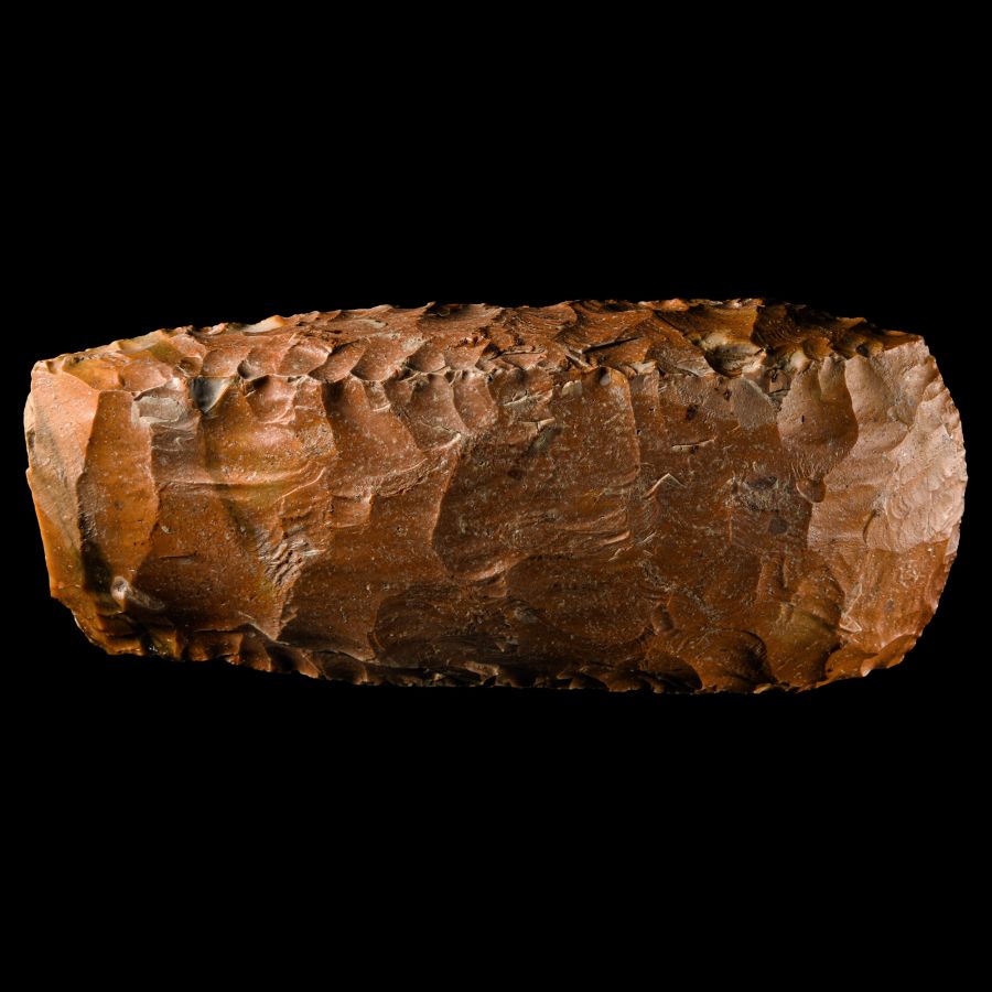 Stone Age Danish Neolithic Knapped Flint Axe