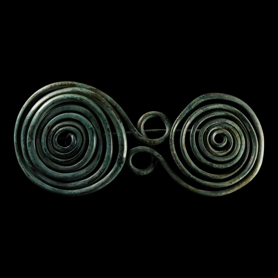 Bronze Age Spectacle Brooch